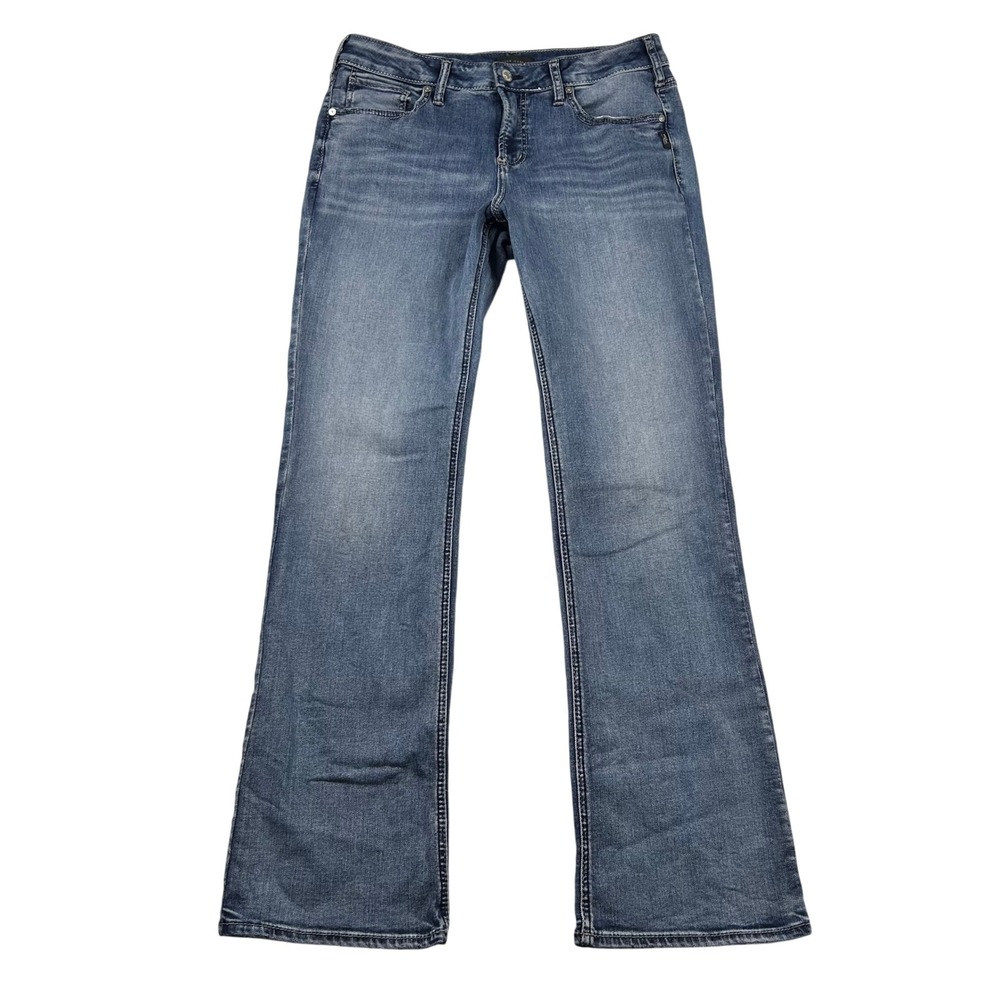 Silver Jeans Womens 33x33 (fits 32x32) Suki Slim Boot Denim Y2K Western Cowboy